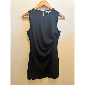 Backyard Roses Sleeveless Classic Little Black Dress Size XS New